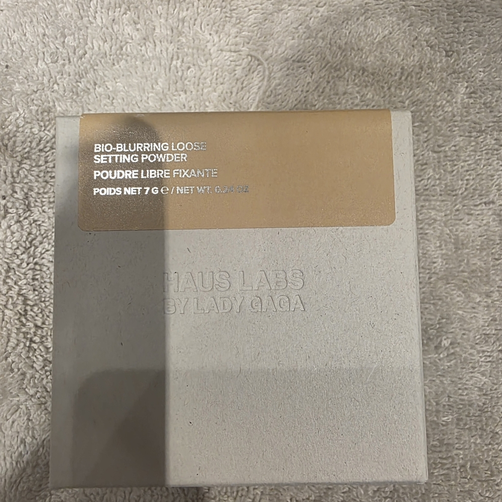 Haus Labs By Lady Gaga Golden Bio-Blurring Loose Setting Powder-NIB